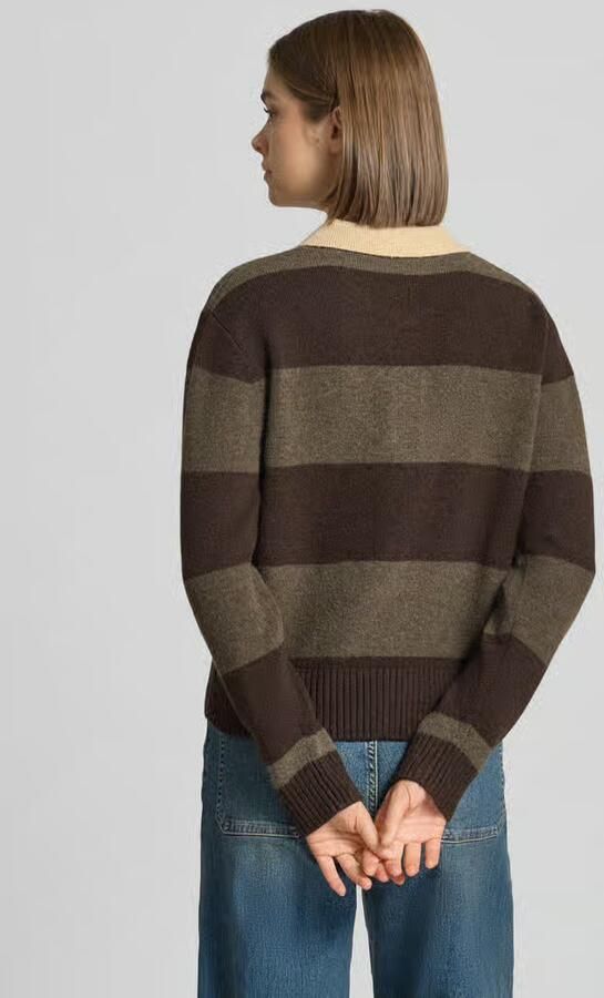 JJXX Gebreide pullover met polokraag model 'RUBY' - Foto 5