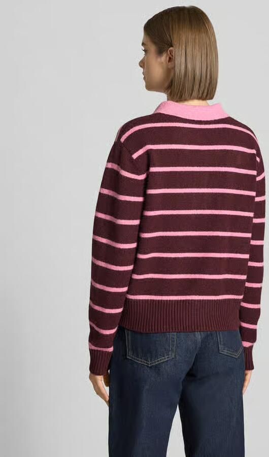 JJXX Gebreide pullover met polokraag model 'RUBY' - Foto 5