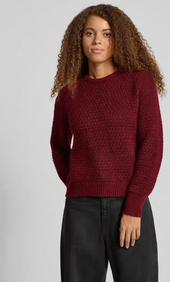 JJXX Gebreide pullover met ribboorden model 'MILLY' - Foto 5