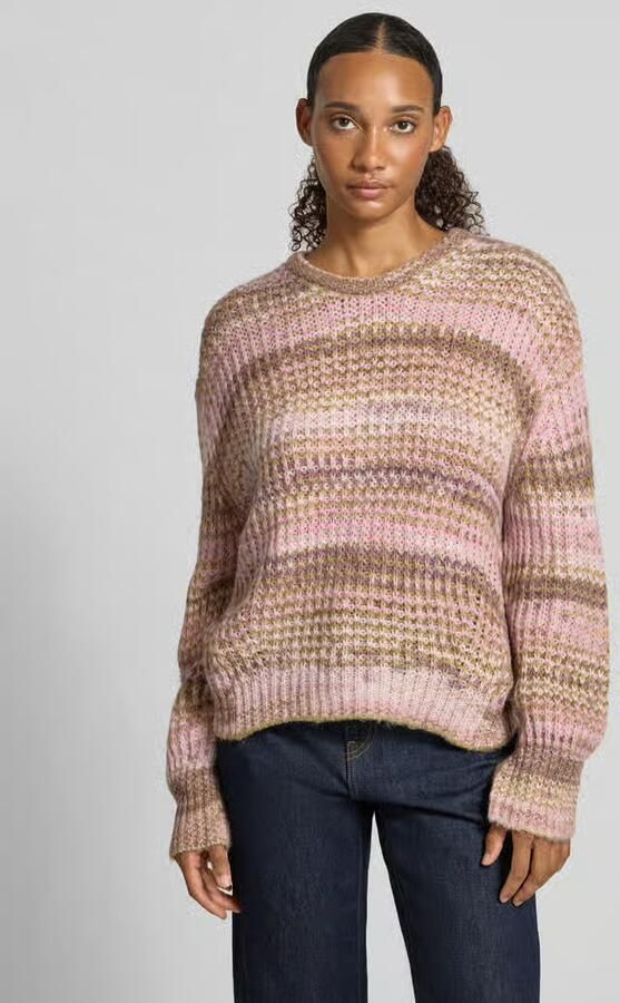 JJXX Gebreide pullover met ronde hals model 'SIMONE' - Foto 3