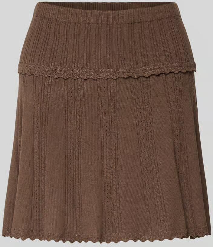 JJXX Mini-gebreide rok met elastische band model 'GIANNA' - Foto 2