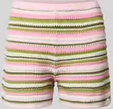 JJXX Gebreide shorts met labelpatch model 'RORY'