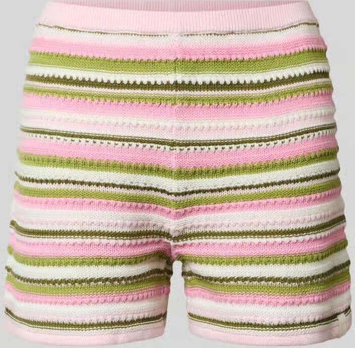 JJXX Gebreide shorts met labelpatch model 'RORY' - Foto 2