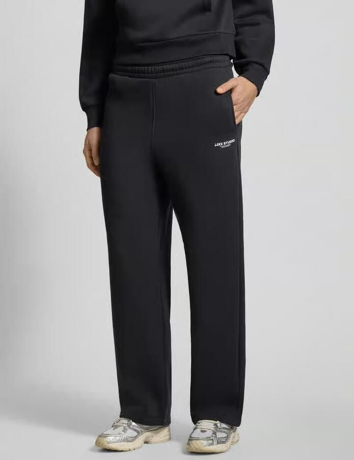 JJXX High waist sweatpants met elastische band en logo - Foto 2