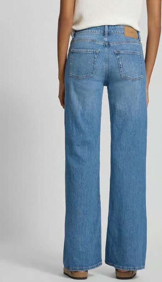 JJXX regular waist flared jeans light blue denim - Foto 3