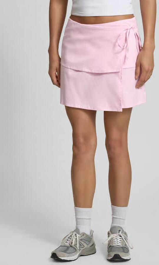 JJXX Minirok met linnen model 'Sina' - Foto 2