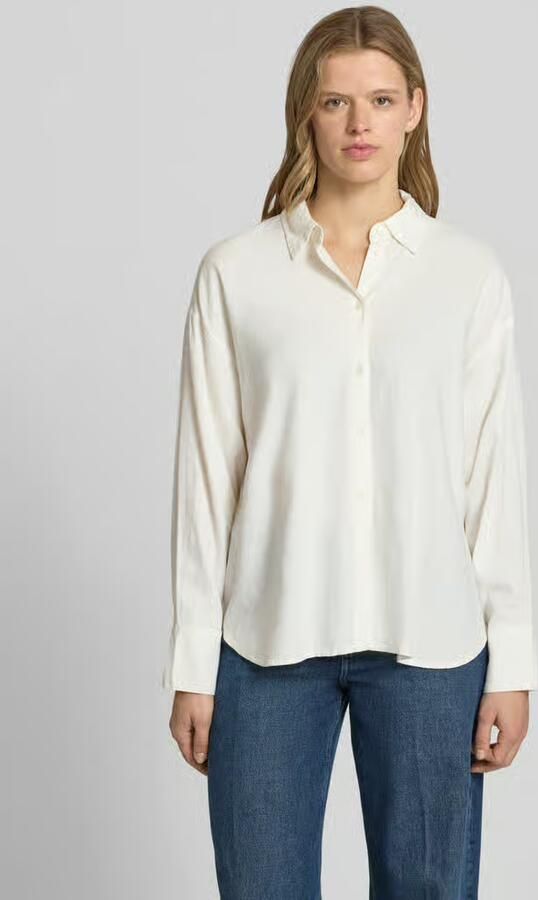 JJXX Overhemdblouse met linnen en knoopsluiting model 'ALMIRA' - Foto 2