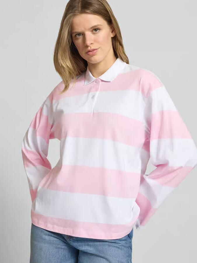 JJXX Poloshirt met relaxed fit van puur katoen model 'VILMA' - Foto 4