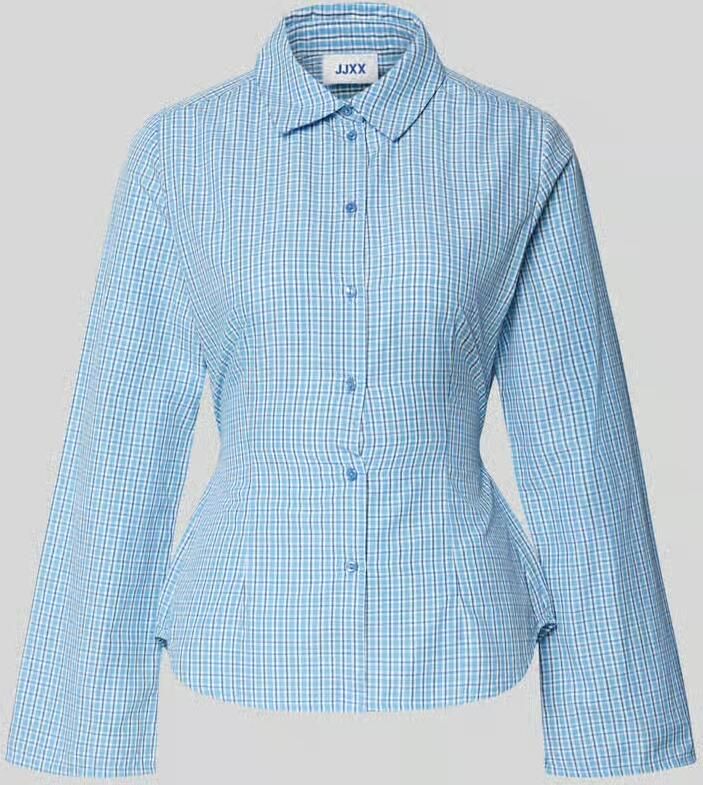JJXX regular fit blouse met strikceintuur model 'CARO' - Foto 2