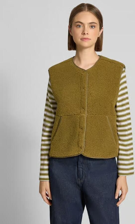 JJXX Regular fit bodywarmer van teddybont model 'Vera' - Foto 2