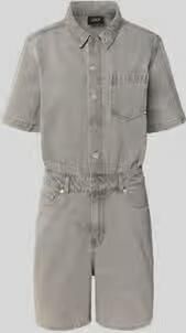 JJXX regular fit playsuit in denim-look model 'Fillipa'