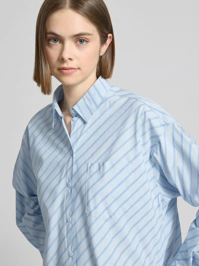 JJXX relaxed fit blouse met borstzak