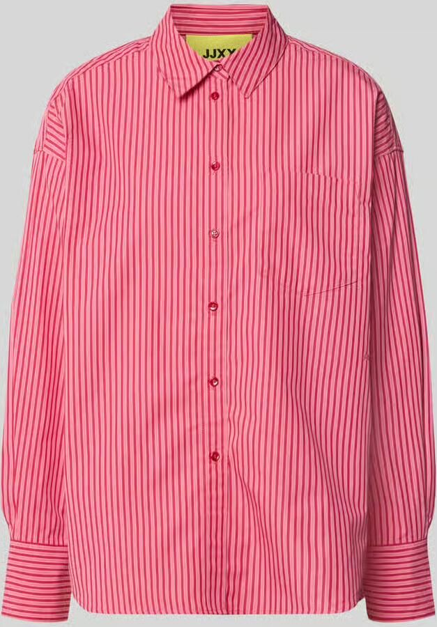 JJXX relaxed fit blouse met borstzak model 'JAMIE' - Foto 2