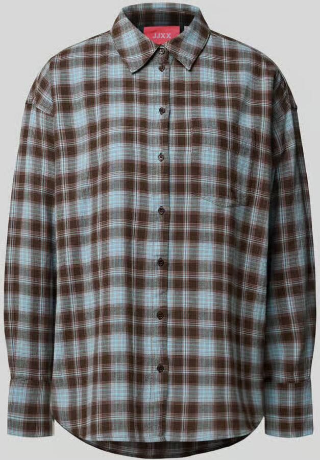 JJXX relaxed fit blouse met borstzak model 'JAMIE'