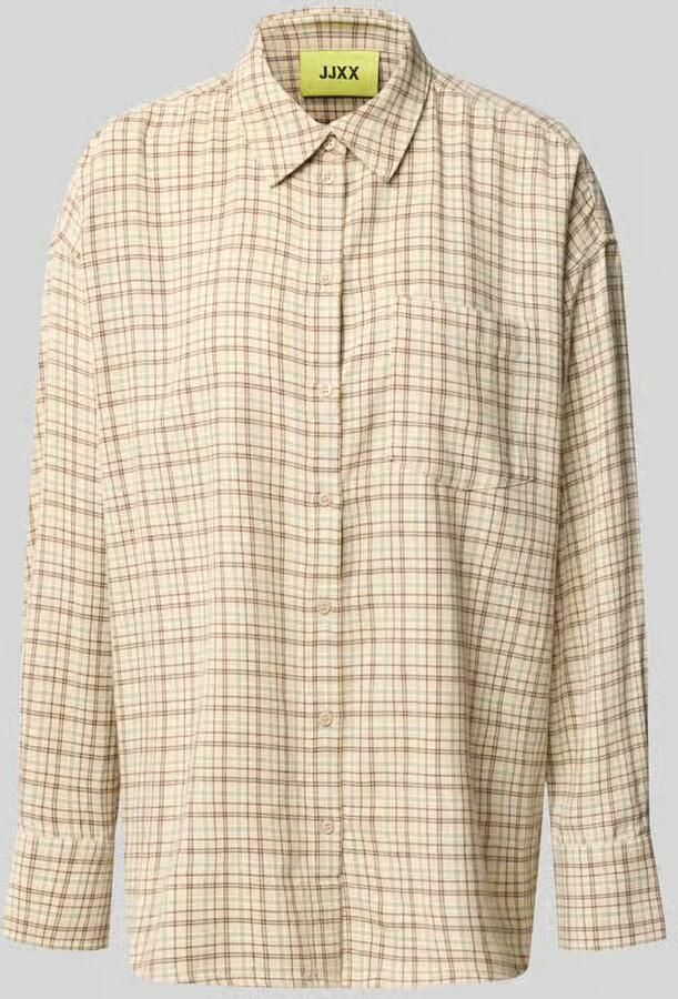JJXX relaxed fit blouse met borstzak model 'JAMIE'