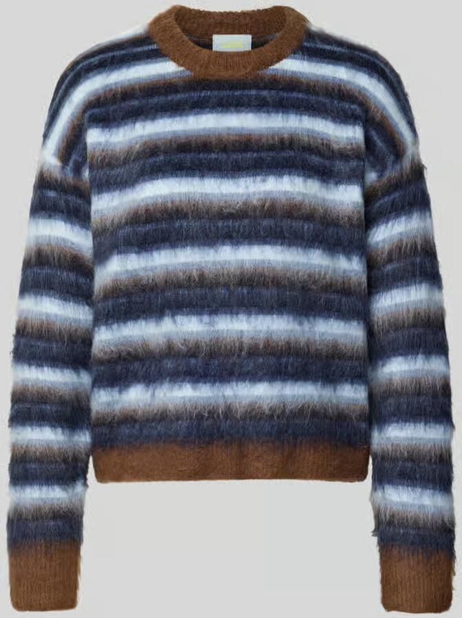 JJXX relaxed fit gebreide trui van elastische wolmix