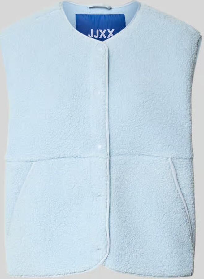 JJXX Relaxed fit gilet in teddylook model 'Vera'