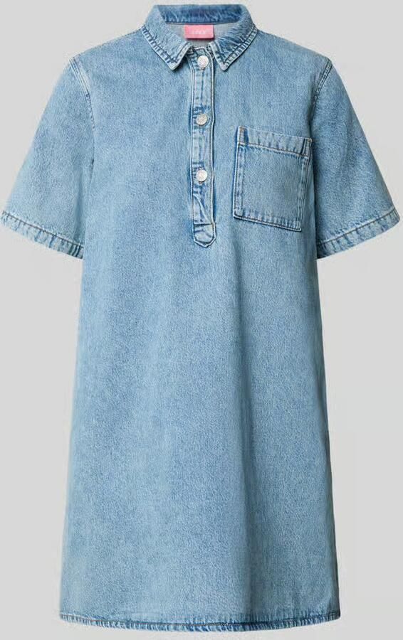 JJXX relaxed fit minijurk in denimlook model 'Amara' - Foto 2