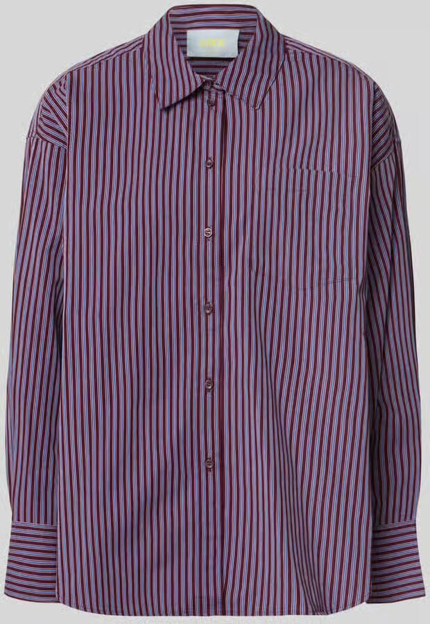 JJXX relaxed fit overhemdblouse van 100% katoen model 'Jamie' - Foto 4