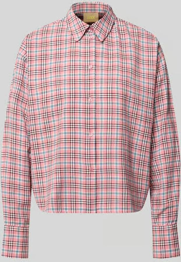 JJXX relaxed fit overhemdblouse van 100% katoen model 'Jamie'