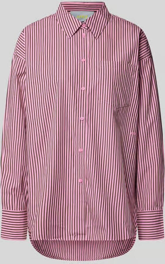 JJXX relaxed fit overhemdblouse van pure katoen model 'JAMIE'