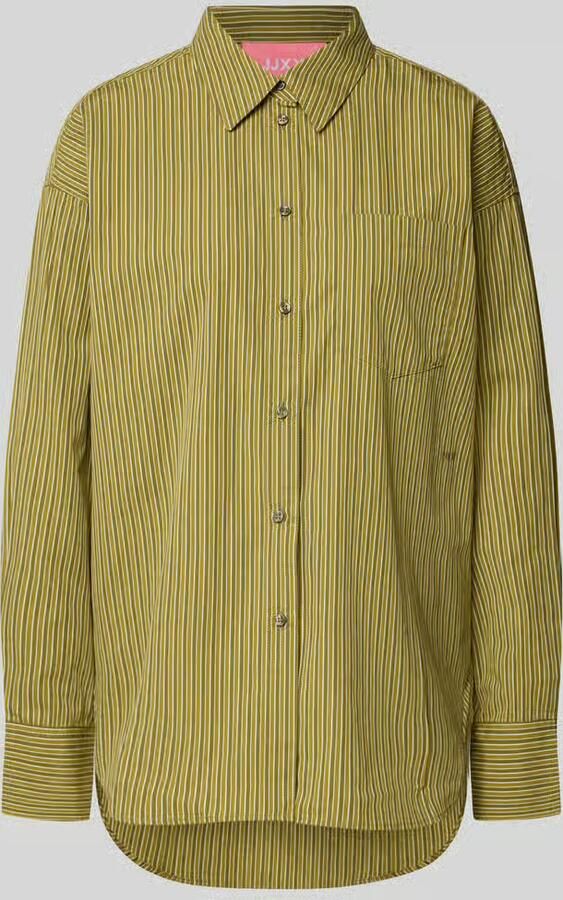 JJXX relaxed fit overhemdblouse van pure katoen model 'JAMIE'