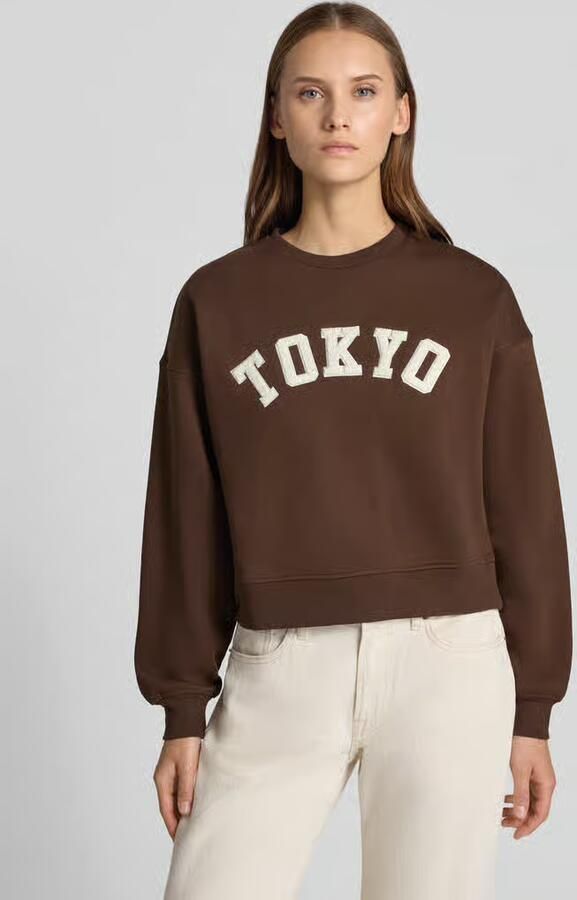 JJXX relaxed fit sweatshirt van katoenmix model 'Tatum' - Foto 2