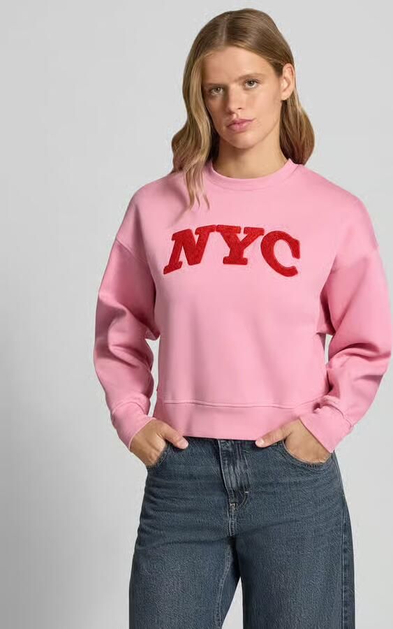 JJXX relaxed fit sweatshirt van katoenmix model 'Tatum' - Foto 2