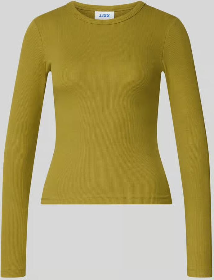 JJXX Shirt met lange mouwen in riblook model 'FREYA'