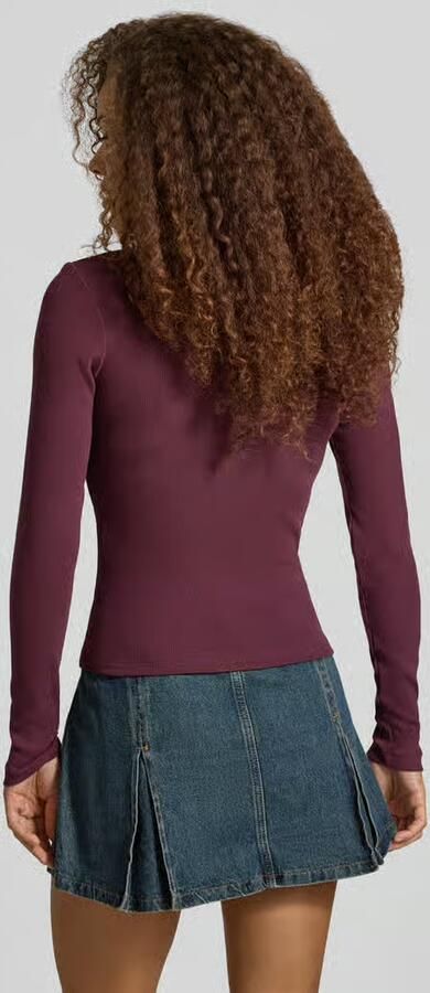 JJXX Shirt met lange mouwen in riblook model 'FREYA' - Foto 6