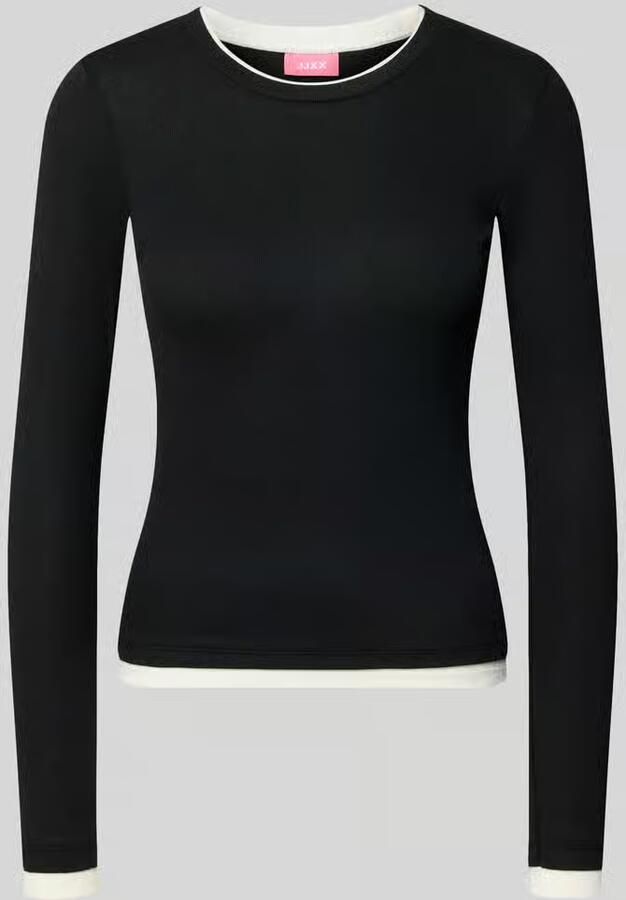 JJXX Shirt met lange mouwen met ronde hals model 'HENNA'
