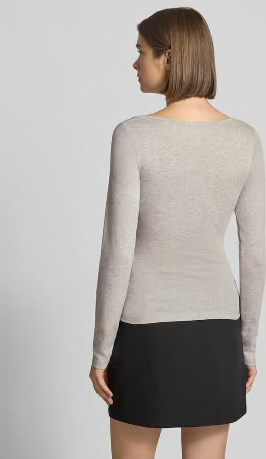 JJXX Shirt met lange mouwen met u-hals model 'STAR' - Foto 3