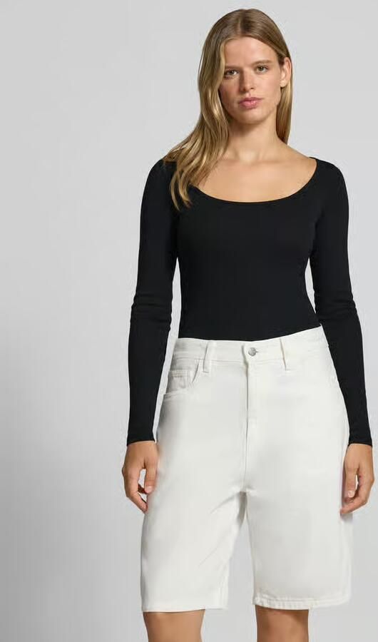 JJXX Shirt met lange mouwen met u-hals model 'STAR' - Foto 2