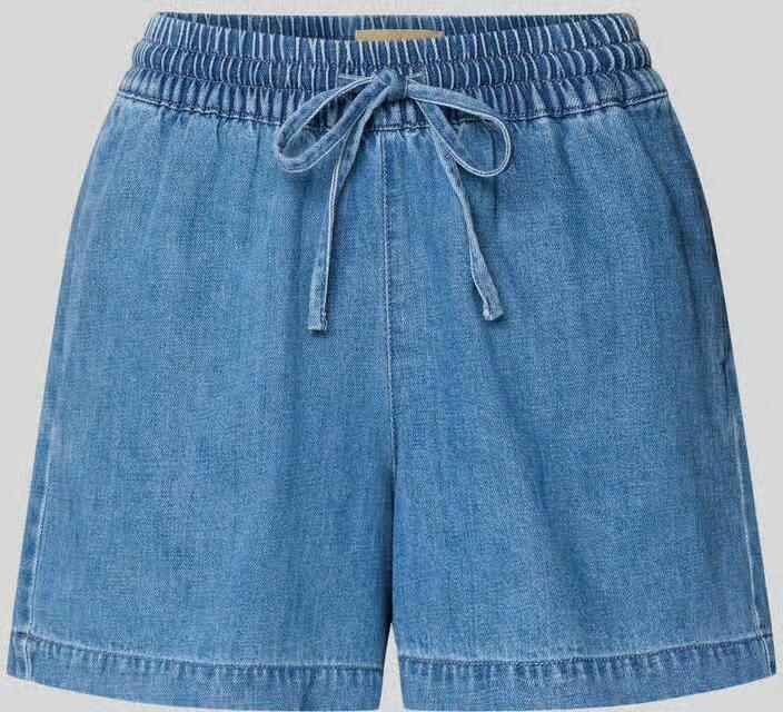 JJXX Short met elastische band en trekkoord model 'RUE' - Foto 5