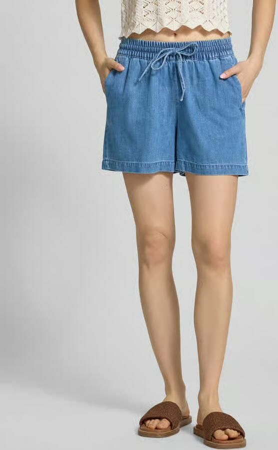 JJXX Short met elastische band en trekkoord model 'RUE' - Foto 6