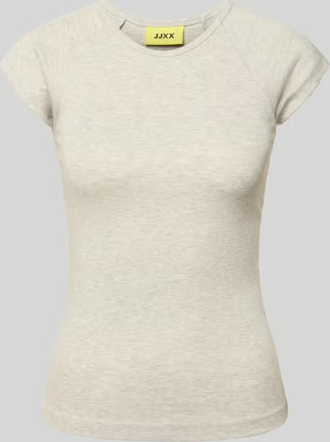 JJXX Slim fit T-shirt met ronde hals model 'Star'