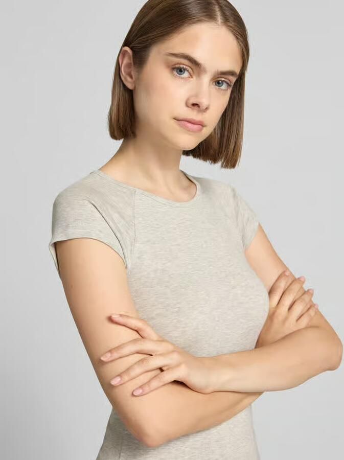JJXX Slim fit T-shirt met ronde hals model 'Star' - Foto 2