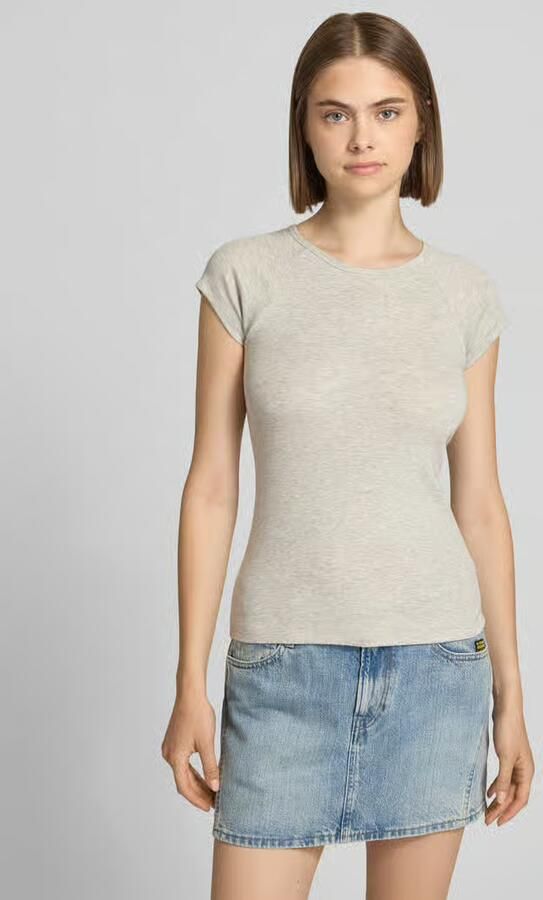 JJXX Slim fit T-shirt met ronde hals model 'Star' - Foto 2