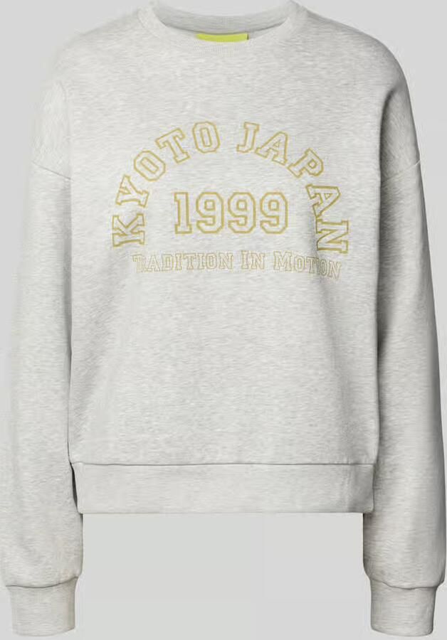 JJXX Sweatshirt van katoenmix model 'MERLE'