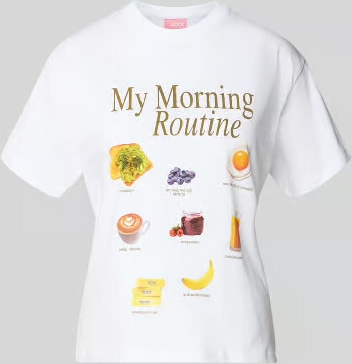 JJXX T-shirt met motiefprint model 'COLLAGE' - Foto 2