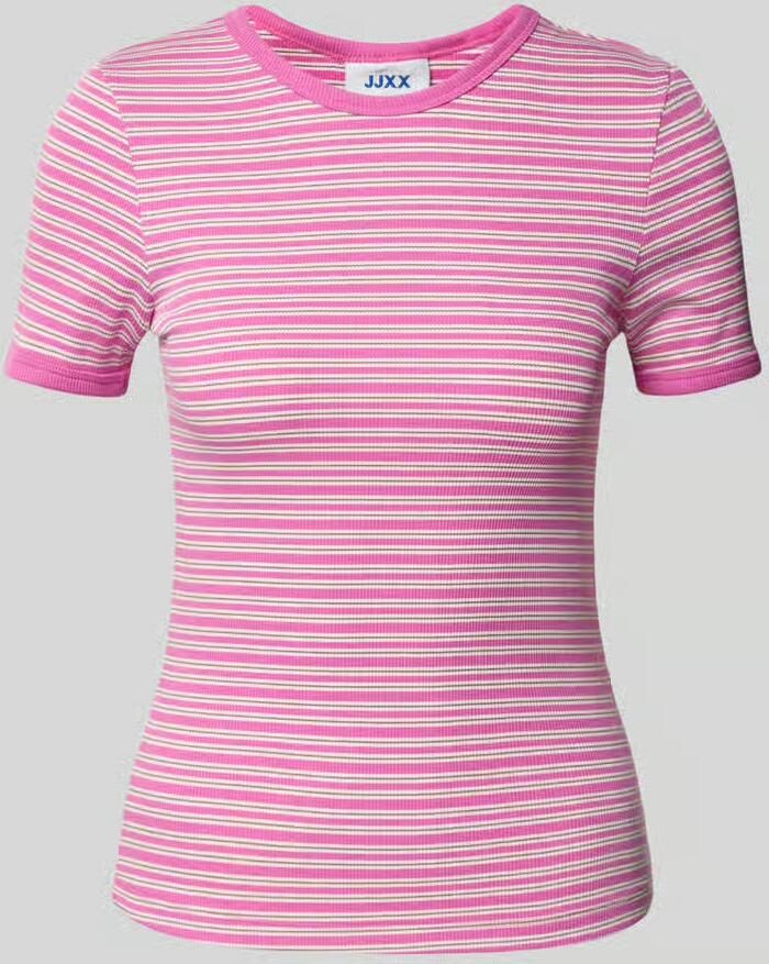 JJXX T-shirt met ronde hals model 'FRANKIE' - Foto 2