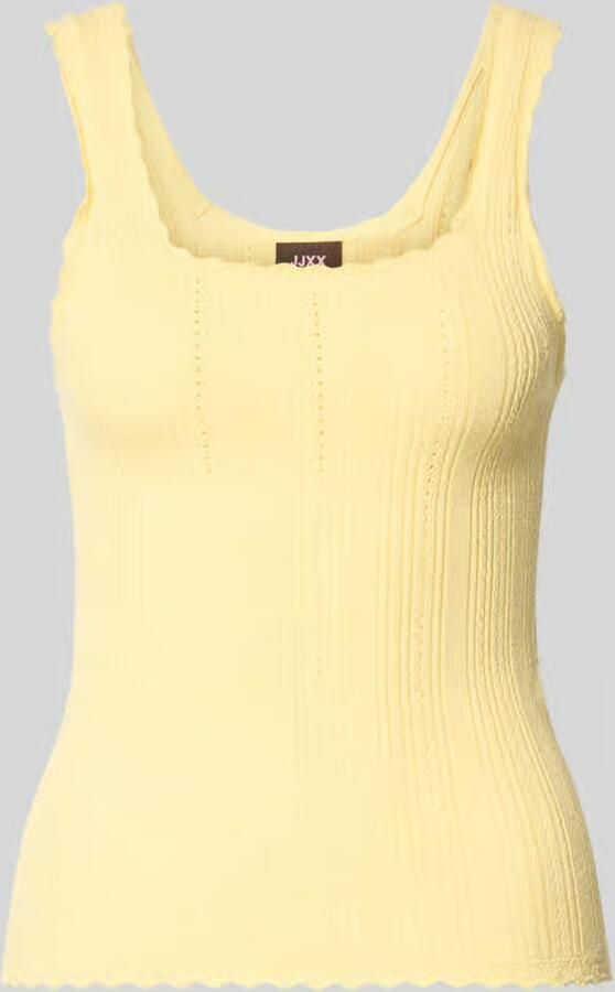 JJXX Tanktop in ajourtricot met vierkante hals model 'GIANNA' - Foto 2