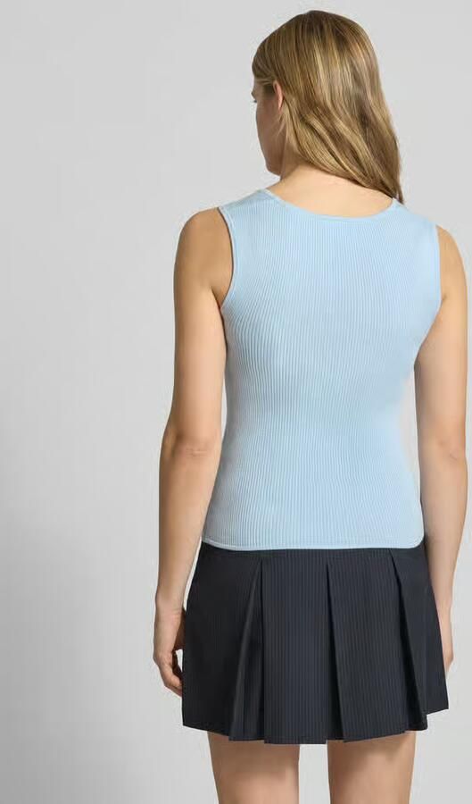 JJXX Top van viscosemix met vierkante hals model 'POSIE'