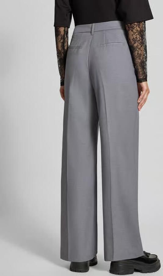 JJXX wide fit broek met viscose model 'Aya Ellis' - Foto 3
