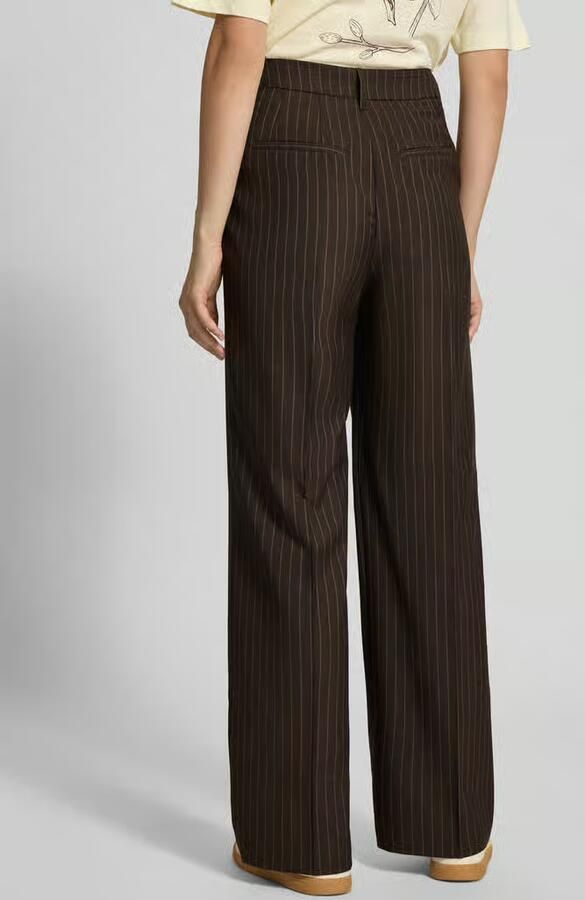 JJXX wide fit broek met viscose model 'Aya Ellis' - Foto 2