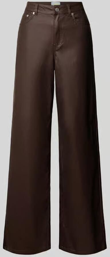 JJXX wide fit broek van viscosemix model 'ZOE CAMILLA'