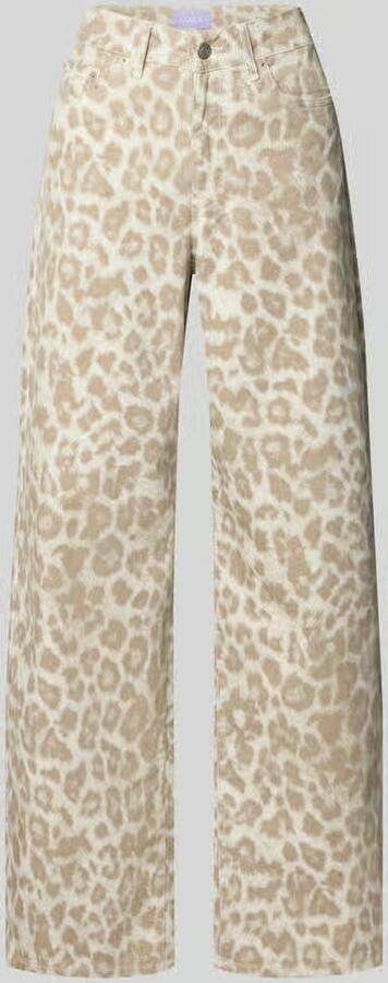 JJXX Wide fit corduroy broek in all-over look model 'GELLY'