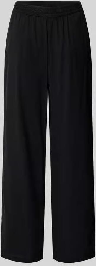 JJXX wide fit stoffen broek met elastische band model 'Poppy' - Foto 2