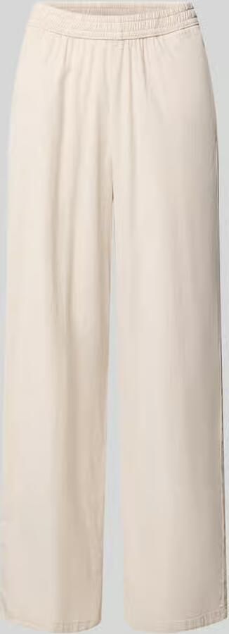 JJXX wide fit stoffen broek met elastische band model 'Poppy' - Foto 2