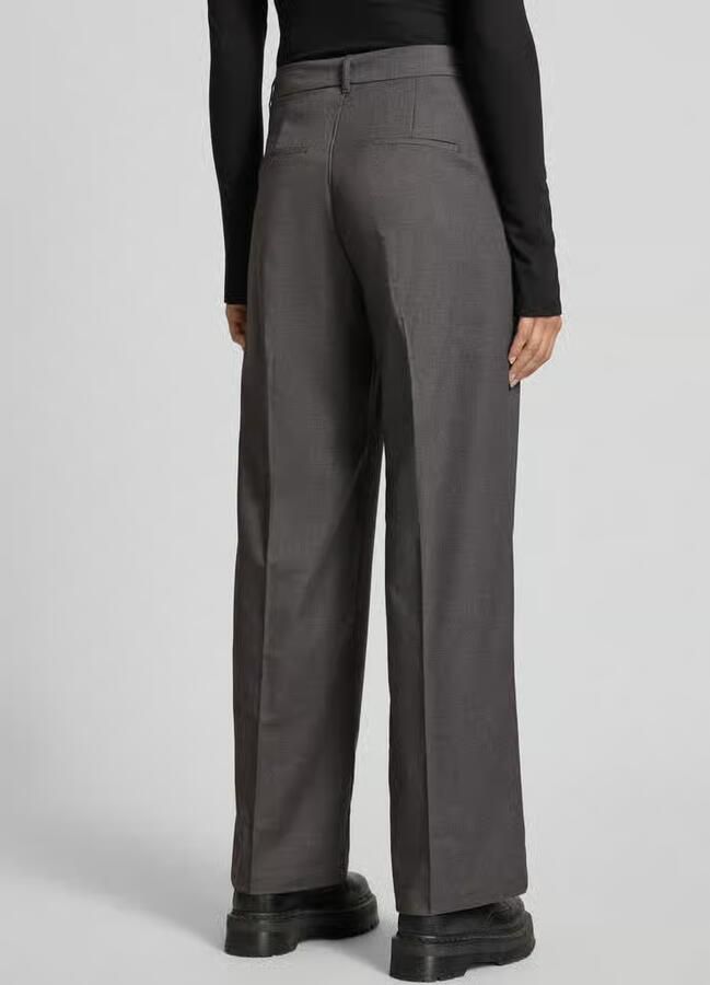JJXX wide fit stoffen broek met viscose-aandeel model 'Ellis'
